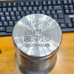 เลเซอร์กระปุกสแตนเลส QR Code